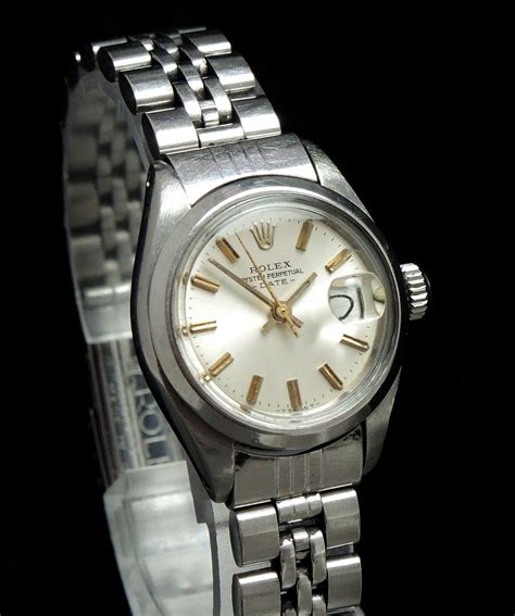 rolex damenuhr vintage|ladies rolex date models.